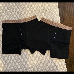 Burberry London Men’s Boxer Briefs (2) Size Medium